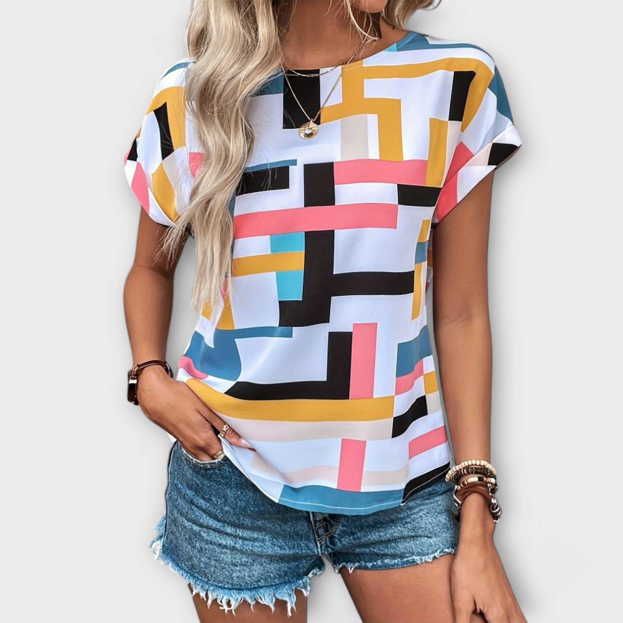 Short Sleeve Blouse