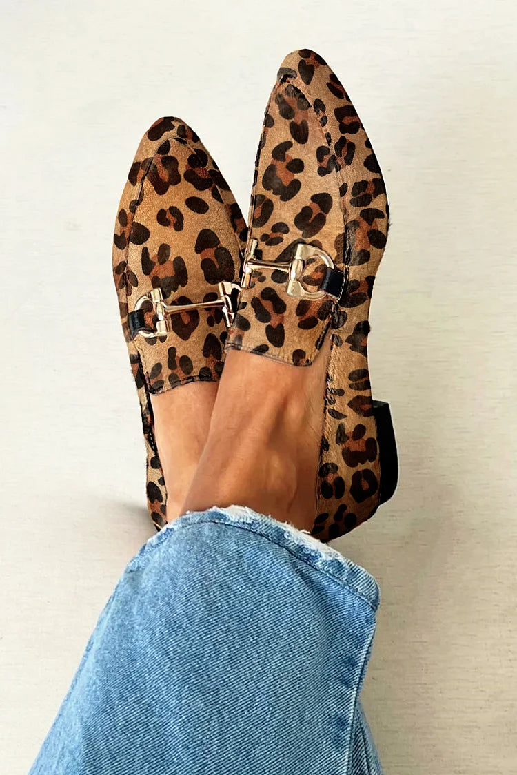 Loafer With Metalic Detail
