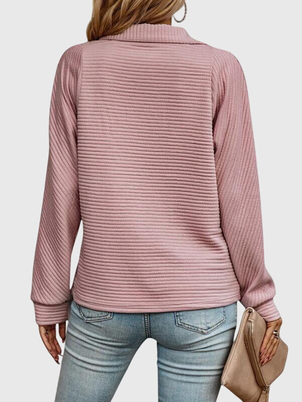 Elegant Half-Zip Sweater