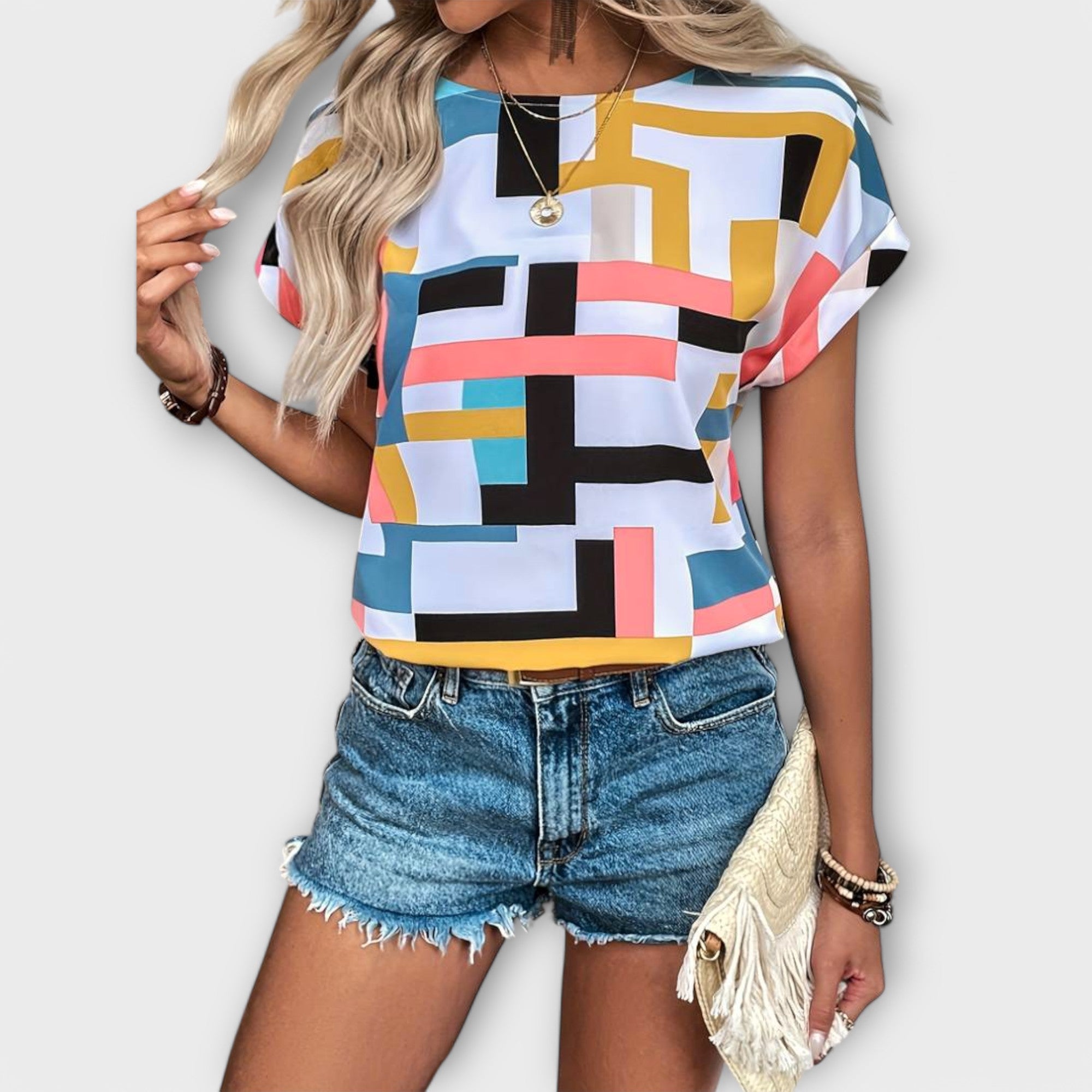 Short Sleeve Blouse