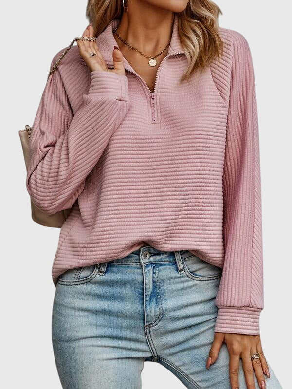 Elegant Half-Zip Sweater