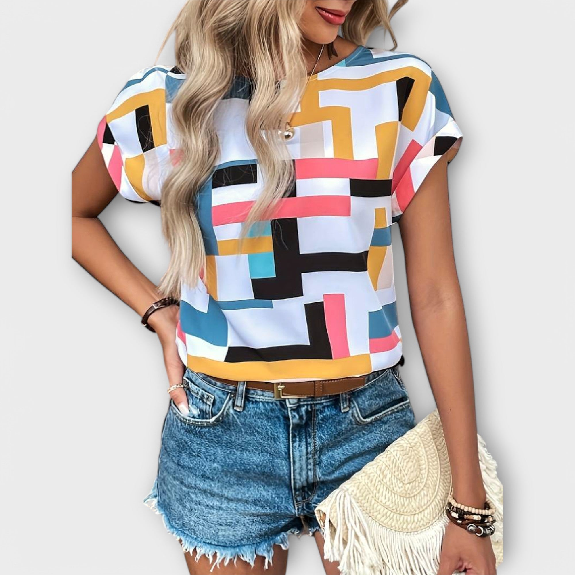Short Sleeve Blouse