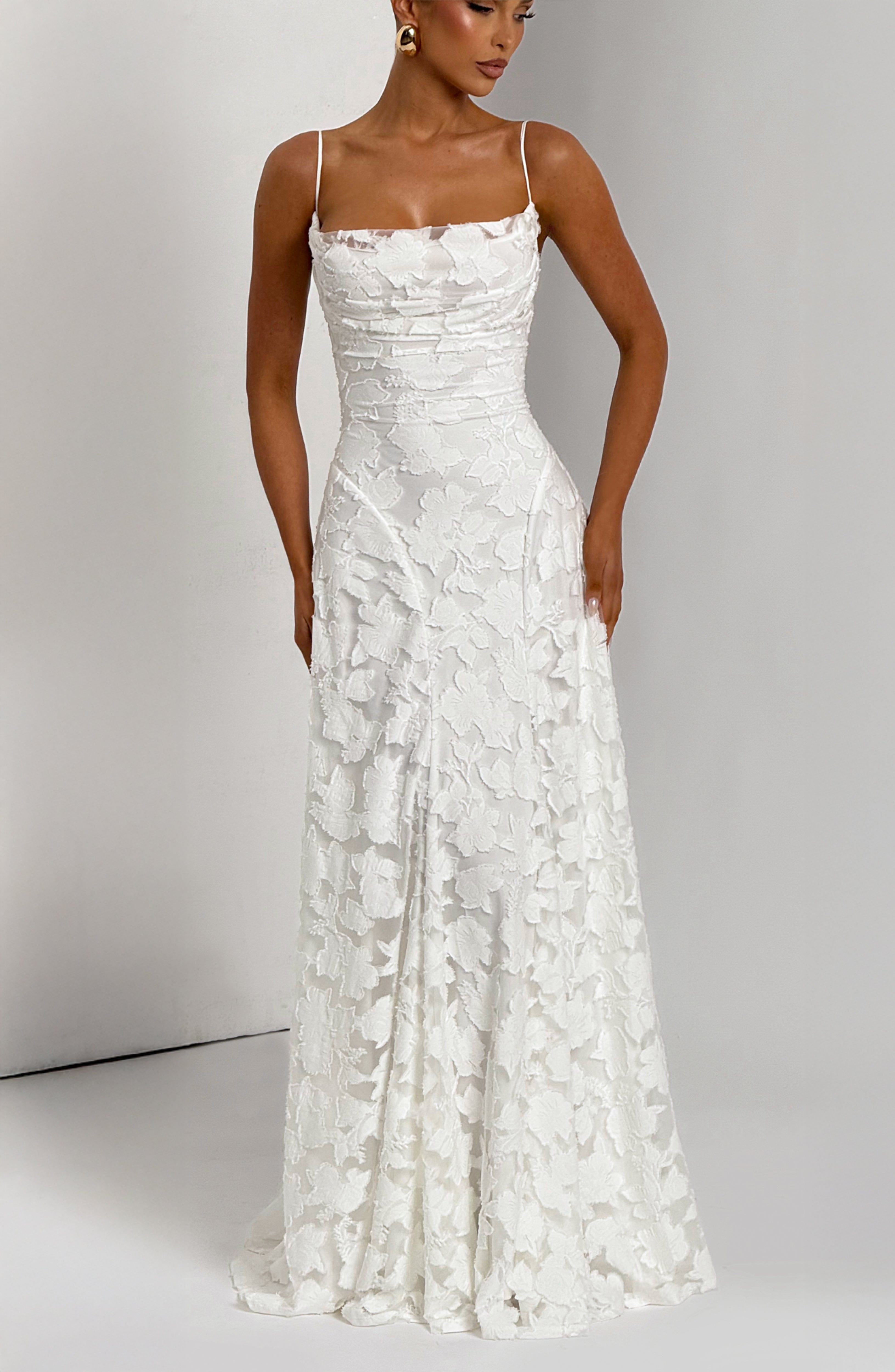 Alexander Saint Floral Maxi Dress