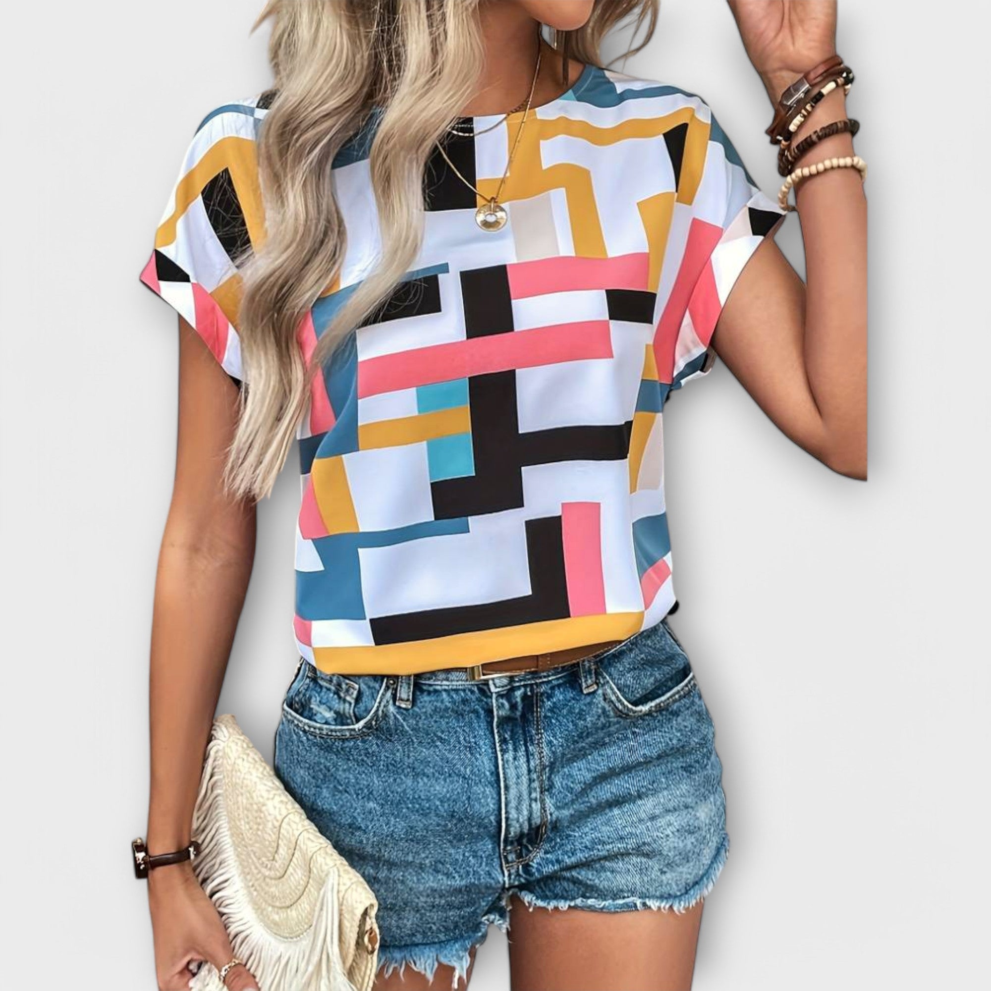 Short Sleeve Blouse