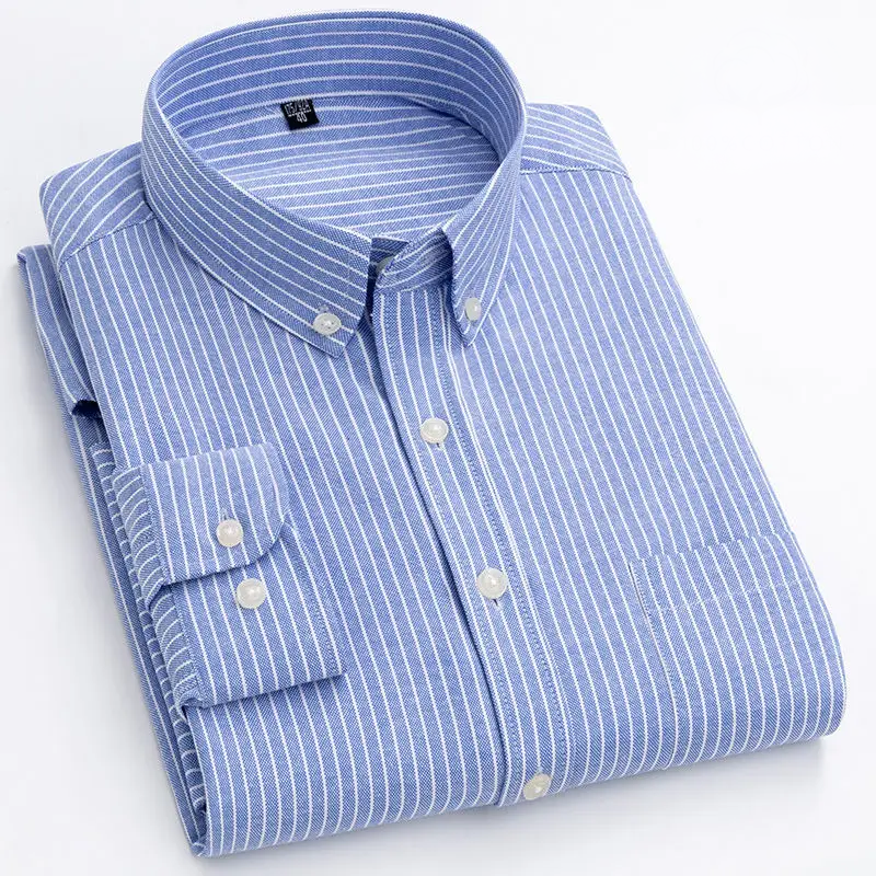 Modern Striped Cotton Shirt
