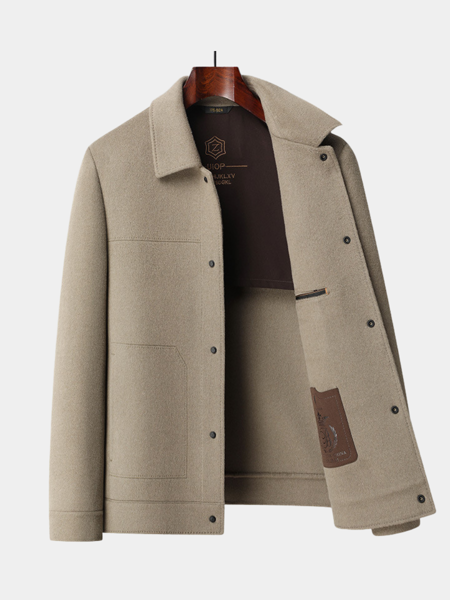 Timeless Wool Blend Coat