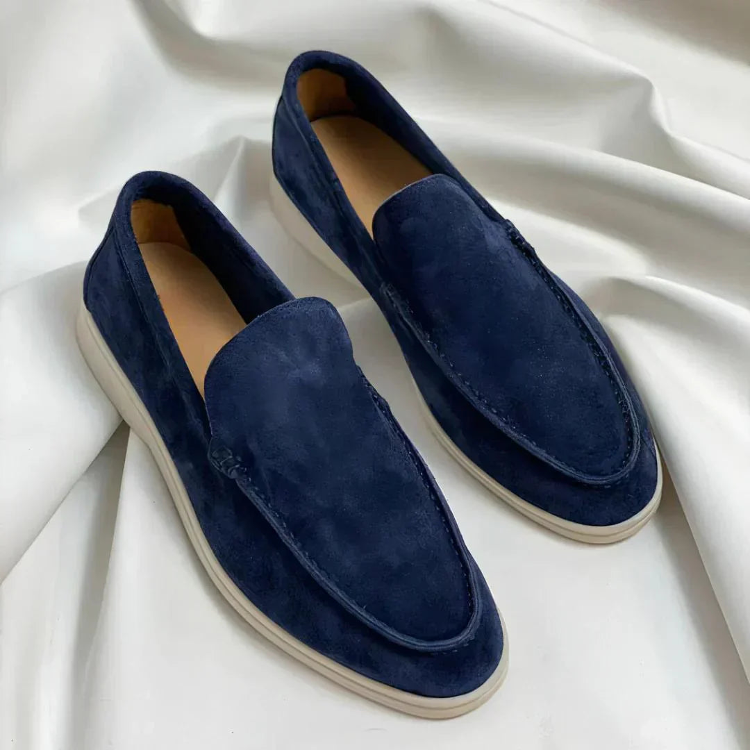 Classic Suede Loafers
