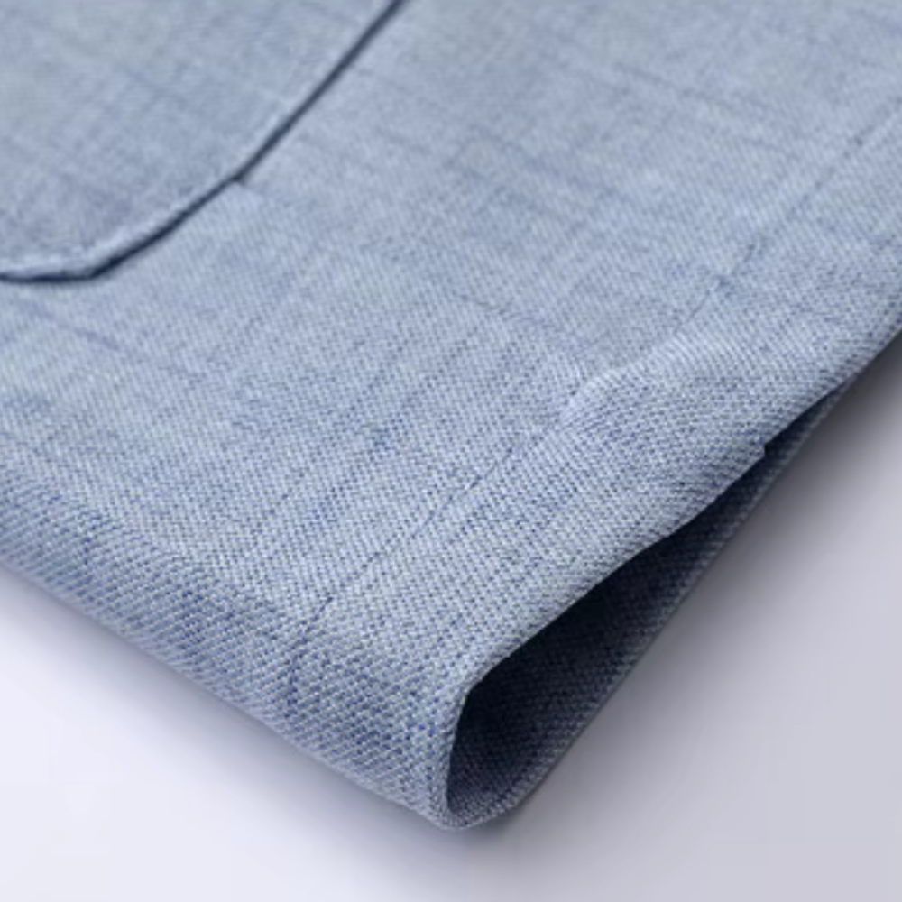 Breathable Linen Blend Blazer
