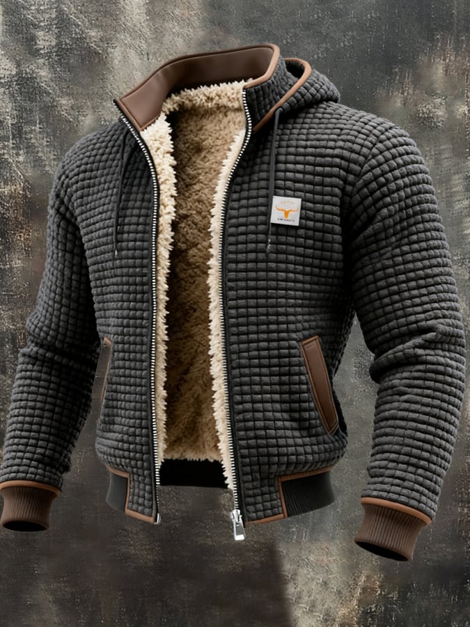 Sherpa-Lined Winter Zip-Up