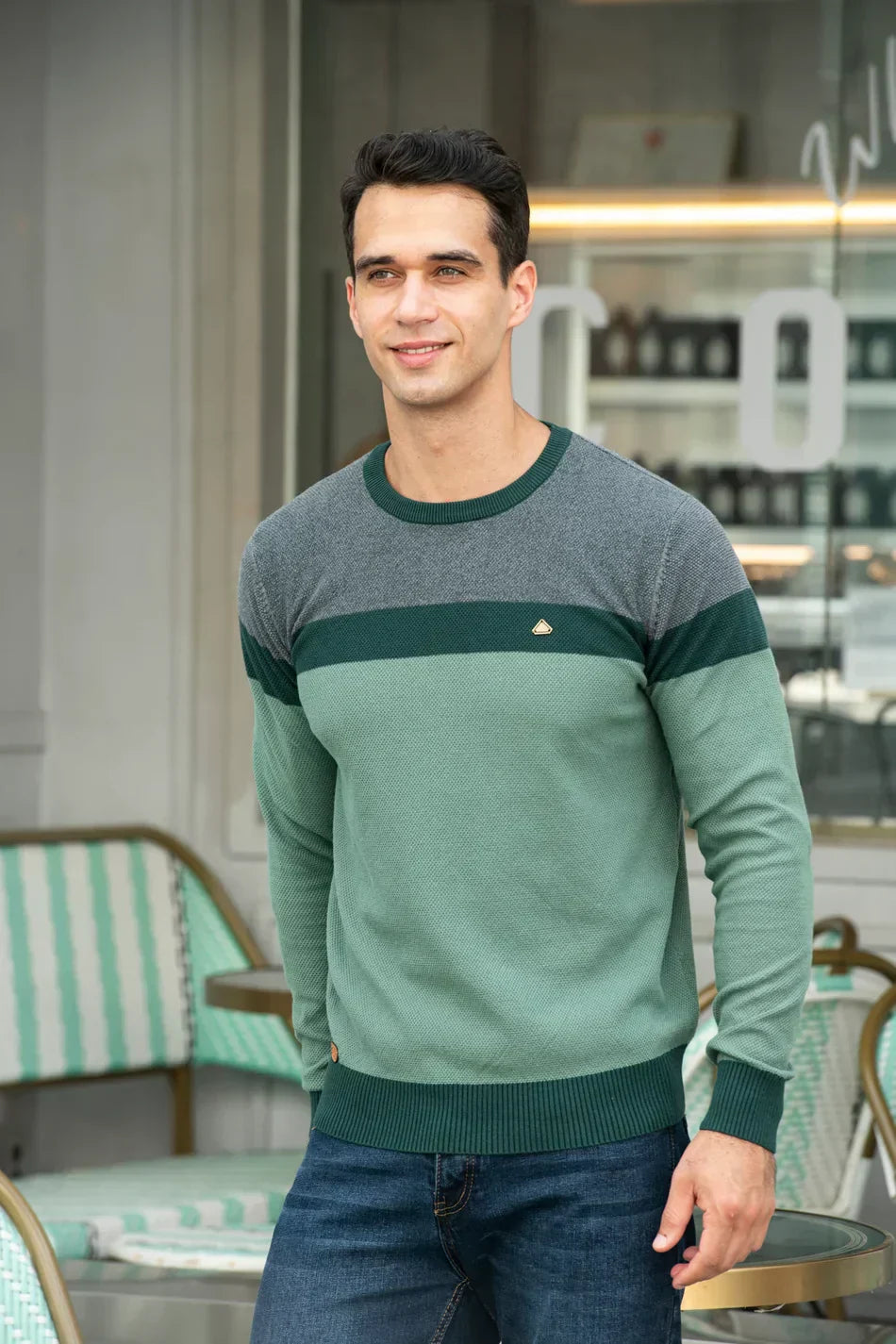 Premium Casual Longsleeve with Refined Strength