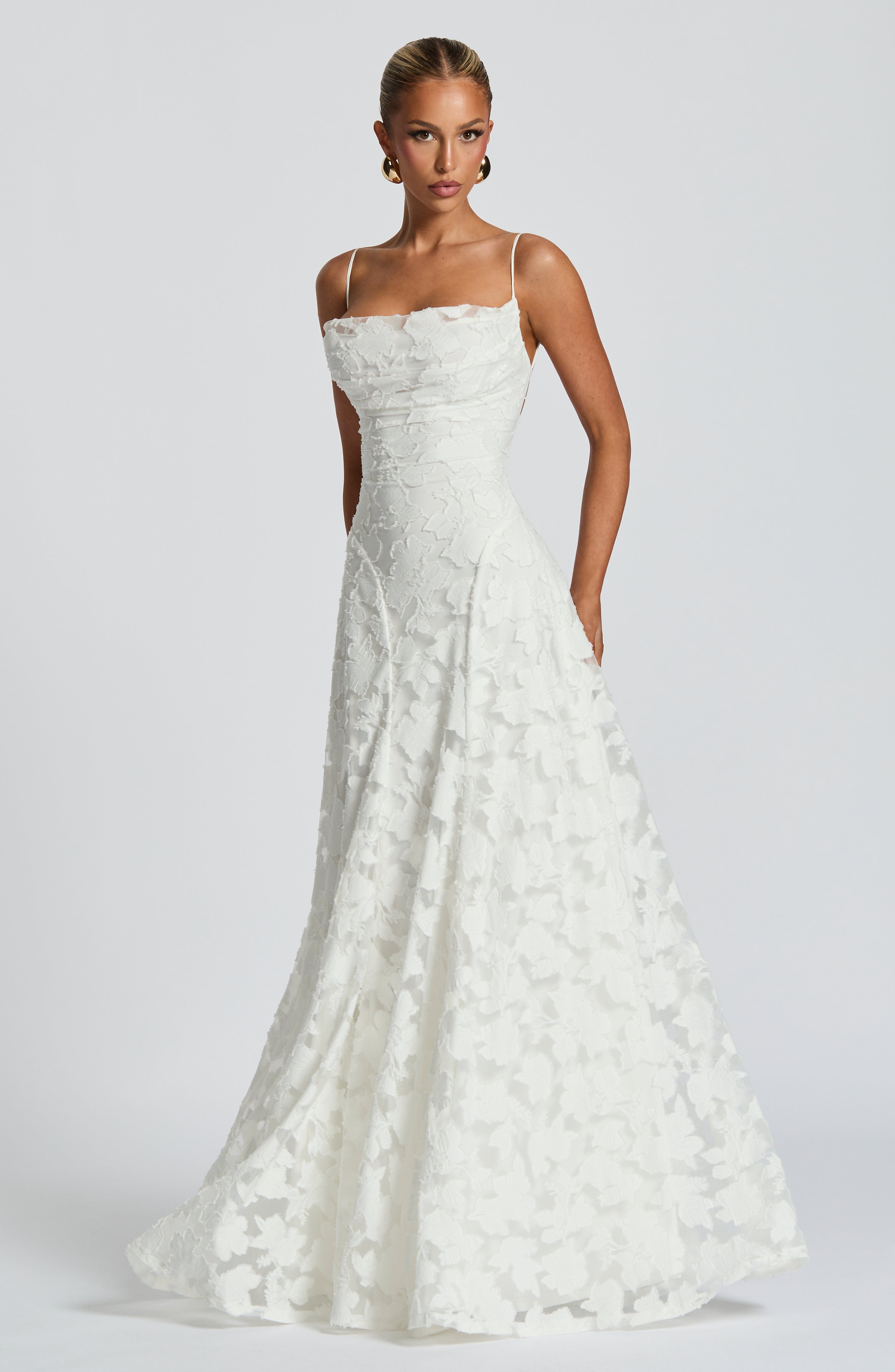 Alexander Saint Floral Maxi Dress